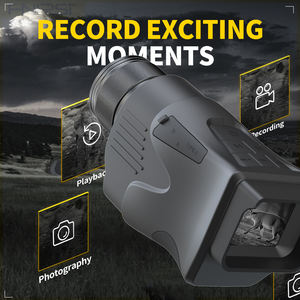 Nv600pro 4 Inch 1080P HD Digital Night Vision Scope Accessory Dual Barrel Infrared Night <b>Video</b> Camera Large Screen Night Vision - Product Image 2