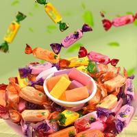 Vente en gros de bonbons personnalisés 500g doux gommeux mélange de fruits de Malaisie bonbons doux saveur bonbons à mâcher sugus bonbons au caramel