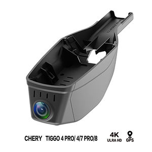 Enregistreur vidéo HD 4K pour Chery Tiggo 4/7 Pro Max/8X-Cross 7Tenet <span class=keywords><strong>T4</strong></span>, caméra embarquée avec deux objectifs DVR avant et arrière, Plug and Play - Product Image 1