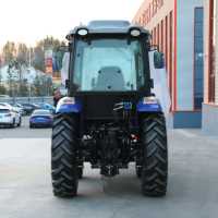 70HP 80HP YTO Roue de marche de ferme chinoise Prix des équipements agricoles avec ROPS Tracteurs multifonctionnels pour riz, maïs, blé et pommes de terre