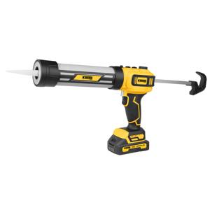 <span class=keywords><strong>Pistolet</strong></span> à calfeutrer électrique sans fil en <span class=keywords><strong>silicone</strong></span> avec lumière LED à vitesse réglable pour le remplissage, l'étanchéité, la réparation - Product Image 2