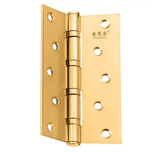 Kaerqi accept customization hardware 51mm for wooden door butt cold rolled steel door equally open hinge