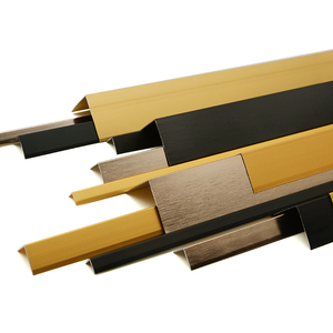 Chất lượng cao Thiết kế hiện đại 90 độ nhôm ngói Góc cắt dải kim loại - Product Image 3