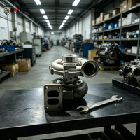 Turbocompresseur K27 compatible avec les équipements Liebherr, moteur diesel, série K27, ensemble compresseur de turbocompresseur, pièce de rechange de rechange
