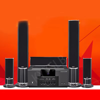 Ensemble audio home cinéma KYYSLB 5.1 pour salon, amplificateur, haut-parleur audio, son surround 3D, colonne de haut-parleurs K Song