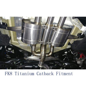 Silenciador de tubo de escape para Honda <span class=keywords><strong>Civic</strong></span> Tipo <span class=keywords><strong>R</strong></span> X FK8, de titanio, EK4 <span class=keywords><strong>EK9</strong></span> - Product Image 4