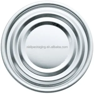 D62.3mm 211# Super strong seal and easy to pull design and easy to use Tinplate bottom lid