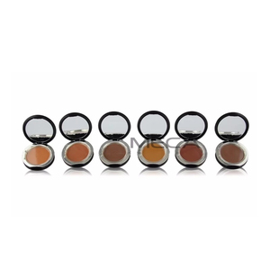 Nuovo arrivo logo personalizzato impermeabile stampa <span class=keywords><strong>viso</strong></span> compatto Creem copertura completa fondazione in polvere per il trucco - Product Image 3