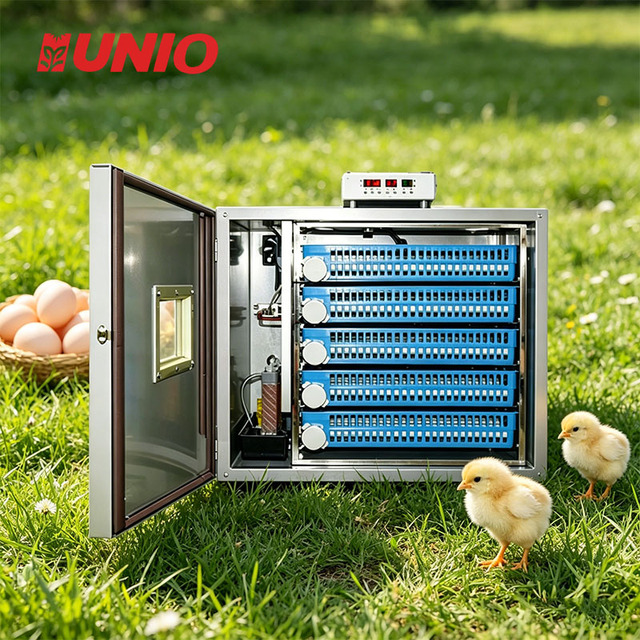 New 320-Egg Incubator for Chicken Duck Ostrich 220V Stainless Steel Automatic Turning 90% Hatching Rate-1-Year Motor Warranty