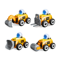 Camion d'ingénierie RC Astronaut 49Mhz 4CH de Bemay Toy avec construction en plastique pour enfants - Systèmes radio