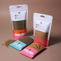 Pochette debout personnalisée professionnelle avec fermeture éclair pour la conservation des aliments secs, des collations, des aliments pour bébés et animaux de compagnie, échantillon gratuit avec MOQ faible