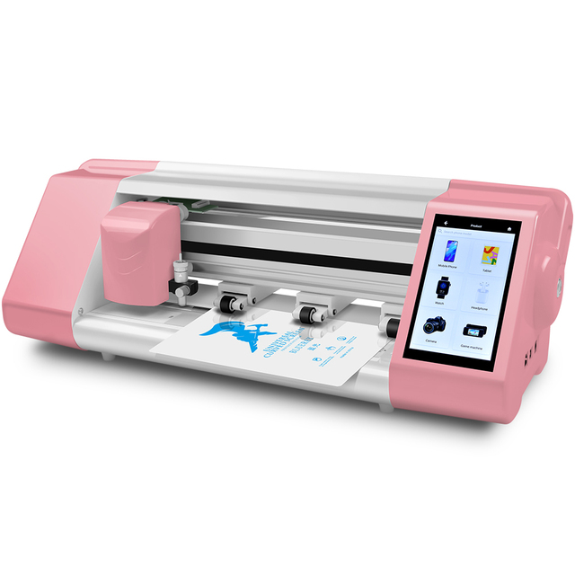 Fully Automatic Film Tpu Mobile Phone Screen Protector Cutting Machine Hydrogel Plotter