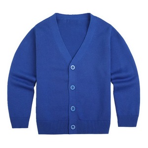 Hot Bán Đen Len/Polyester V Cổ Mẫu Giáo Trẻ Em Tiểu Học Trung Học Cao Cô Gái Chàng Trai Trường Áo Len Đồng Phục - Product Image 4