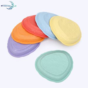 Parcours d'obstacles intérieur et extérieur favorisant la coordination de l'équilibre Toddler 6Pcs Sensory Balance Coordination Stepping Stones - Product Image 2