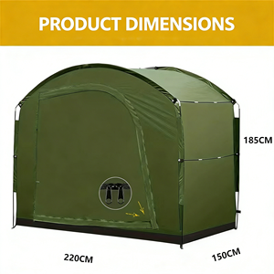 Tente de garage pour vélo d'extérieur de haute qualité, imperméable, portable, pour <span class=keywords><strong>moto</strong></span> et <span class=keywords><strong>abri</strong></span> pour équipement - Product Image 6