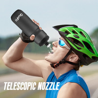 Bouteille d'eau de sport 750 ml, bidon gourde sans BPA, PP, pour le cyclisme en plein air, Trinkflasche, fabricant de logo personnalisé