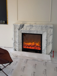 モダンデザインの高級カスタムエコフレンドリー磨き大理石暖炉（キッチン、バスルーム、リビングルーム、ホテル、屋内用）1年間保証 - Product Image 5