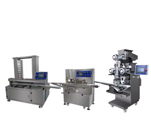 <strong>Easy</strong> to Clean Automatic Kubba Encrusting Machine for Mooncake Making Machine Product Line 1 Year Warranty - Product Image 5