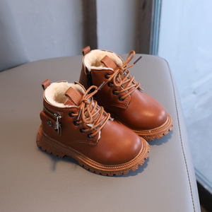 Bottes basses Martin pour enfants, nouveau style automne-<span class=keywords><strong>hiver</strong></span>, à semelle souple, pour filles et garçons, vente en gros - Product Image 2