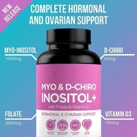 Fábrica OEM ODM, Cápsulas de Mioinositol, D-Chiroinositol y Folato, Suplemento Dietético, Marca Privada, Venta al Por Mayor, Fabricante a Granel