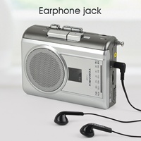 TOMASHI F-318F Lecteur de cassette portable classique Walkman avec radio AM/FM, enregistrement MP3, couleur personnalisable