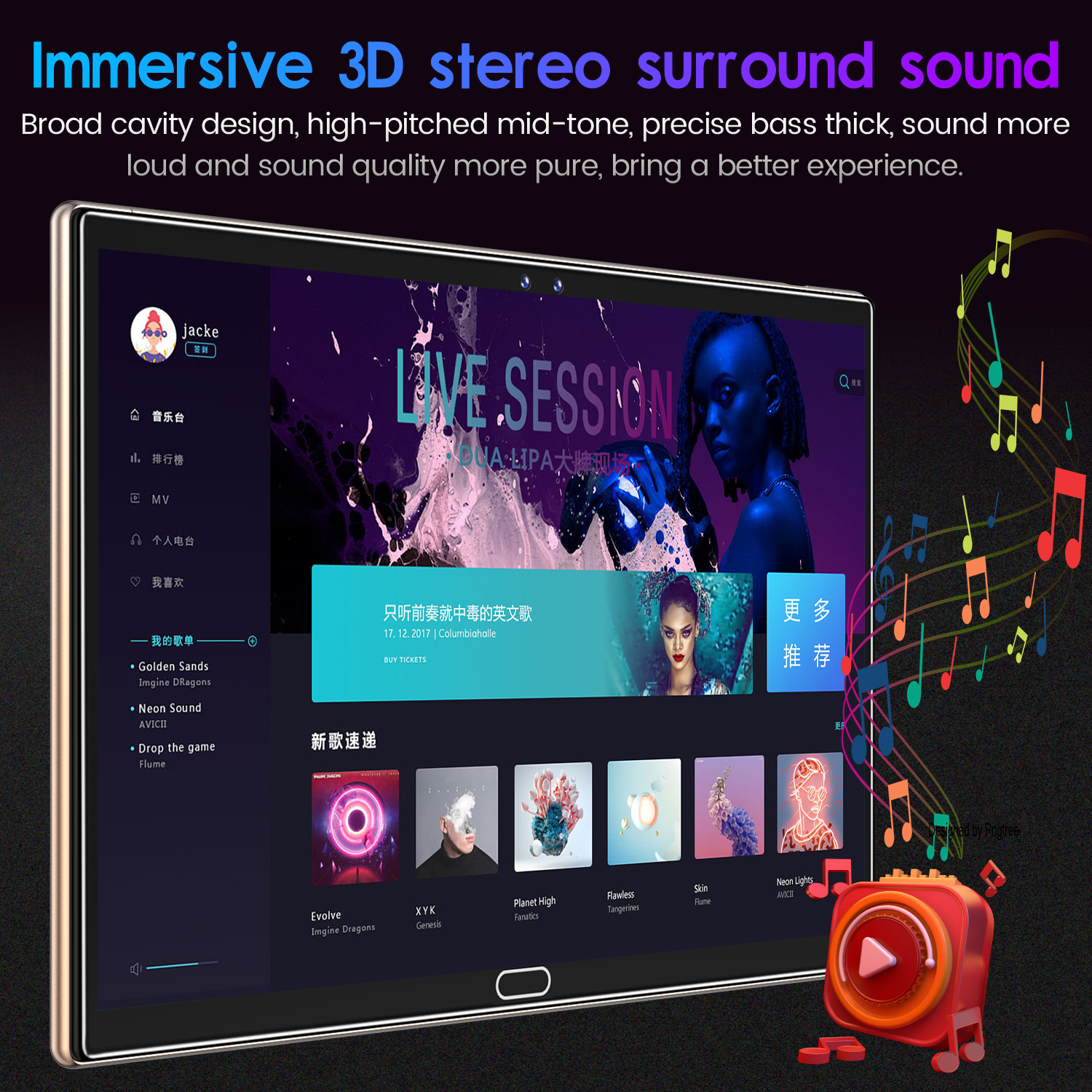 Offre Spéciale tablettes Android 11.0 tablette PC 10.1 pouces 4 + 64 go Wifi Android Tablette pad PC