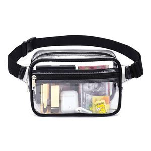 Riñonera Transparente Personalizable con Logotipo, Correa Ajustable, Impermeable, Bolsa de Cintura de PVC Transparente, Venta al Por Mayor - Product Image 6