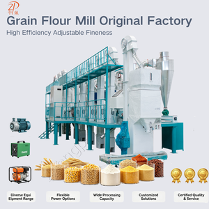 Usine <span class=keywords><strong>complète</strong></span> <span class=keywords><strong>de</strong></span> mouture <span class=keywords><strong>de</strong></span> maïs, machine à broyer le maïs, traitement des céréales - Product Image 1