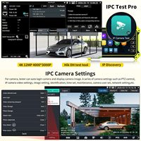 Rsrteng E66 4K IP CCTV Kamera-Tester Monitor Koaxial HD TVI CVI AHD POE WiFi Netzwerk-Tool 5,5 Zoll