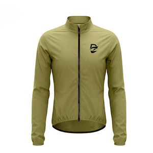Chaqueta Cortavientos Multicolor para Hombre, con Cuello Alto y Cierre Completo, Ligera, Resistente al Agua, para Ciclismo, Senderismo y Actividades al Aire Libre - Product Image 3