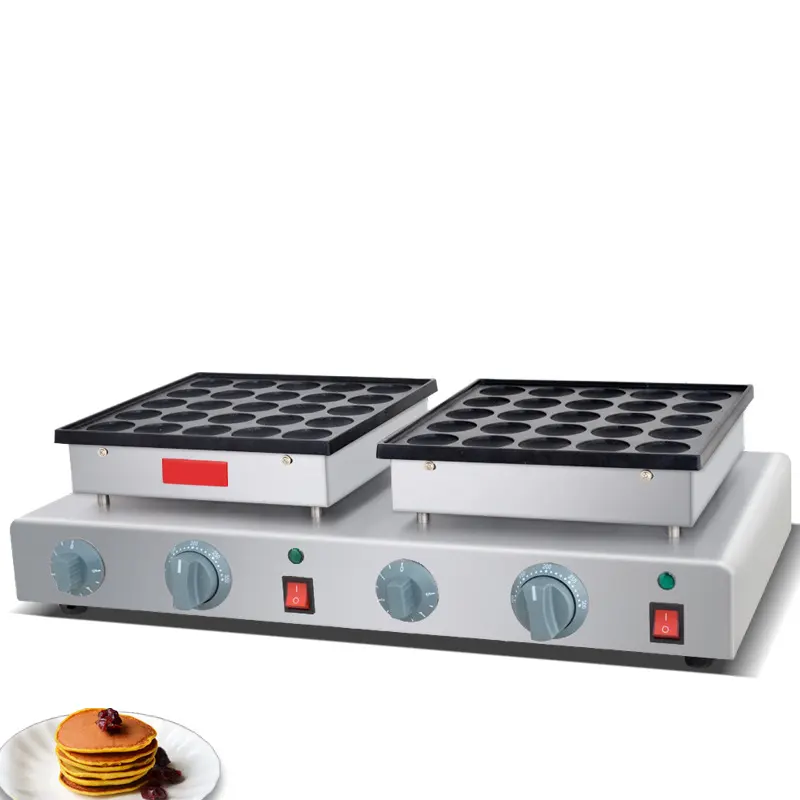 Venda por atacado de outras máquinas de lanches máquina de waffle elétrica comercial forno de waffle dorayaki máquina de waffle personalizado
