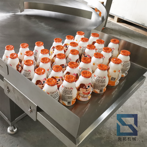 Tự động biến bảng tròn chai cho ăn Bộ sưu tập phân loại máy chai unscrambler để làm đầy dây chuyền sản xuất - Product Image 5