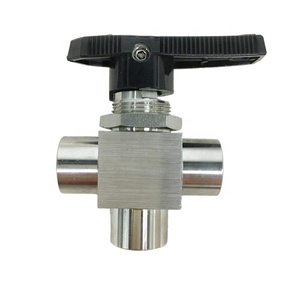 Nhà máy trực tiếp thép không gỉ nữ chủ đề 3 chiều hướng dẫn sử dụng dụng cụ bóng van nhiệt độ cao phương tiện truyền thông OEM tùy biến - Product Image 2