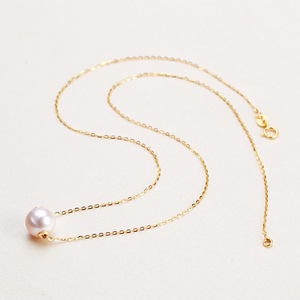 Collar de Perlas de Agua Dulce Femenino y Sencillo con Colgante de Plata S925, Joyería Versátil y Moderna - Product Image 4