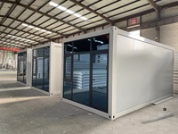 Maison préfabriquée en conteneur pliable et extensible, fabriquée en panneaux sandwich