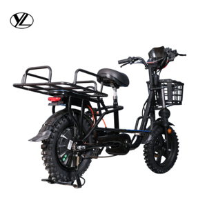 Vélo électrique de tourisme moderne, moteur 3000W, capacité de charge 250kg, éclairage LED, écran intelligent, batterie au lithium pour les professionnels de la livraison - Product Image 3