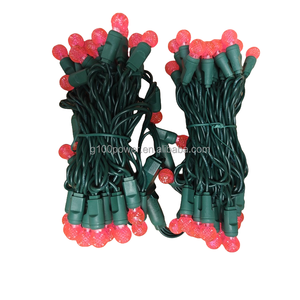 Ngoài trời kỳ nghỉ chiếu sáng trang trí màu hồng mini chuỗi dẫn đèn giáng sinh G12 24 '4 ''khoảng cách 70 đèn thương mại - Product Image 2