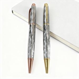 Bolígrafo de Metal de Lujo en Oferta, Punta Fina de 0.7mm, Personalizable con Logotipo, Bolígrafos Plateados con Tinta Negra/Azul, Regalos - Product Image 1