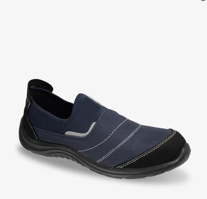 Chaussures de sécurité de travail légères, confortables, résistantes aux chocs, antistatiques, respirantes, en maille, avec embout en acier pour hommes - Product Image 2