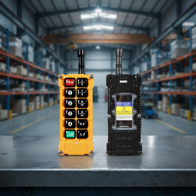 F23-BB Industrial Use 10 Button Universal Single Speed IP65 Waterproof Overhead Crane Remote Control 100m Range
