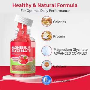 Gomitas <span class=keywords><strong>de</strong></span> Glicinato <span class=keywords><strong>de</strong></span> <span class=keywords><strong>Magnesio</strong></span> ODM/OEM, utilizadas para Aliviar el Estrés, Promover el Sueño <span class=keywords><strong>y</strong></span> Complementar la Energía con <span class=keywords><strong>Magnesio</strong></span>, <span class=keywords><strong>Potasio</strong></span> <span class=keywords><strong>y</strong></span> Zinc - Product Image 2