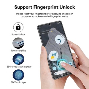 Film de protection d'écran universel en hydrogel mat anti-espion compatible <span class=keywords><strong>Google</strong></span> 10 9 8 7 6 Pro, pour machine de découpe plotter - Product Image 2