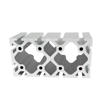 Profilé en aluminium à rainure en T de qualité industrielle norme européenne 80160 pour machine CNC et équipement d'automatisation industrielle