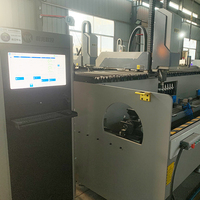 Centro de Mecanizado CNC de 4 Ejes para Perforación y Fresado, con Cambio Automático de Herramienta, para Perforación y Fresado de Perfiles de Aluminio para Muros Cortina