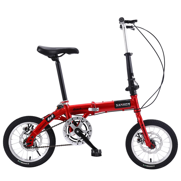 折りたたみ自転車 赤 真っ赤でキレイ！コカコーラの折りたたみ自転車！｜2019年05月13