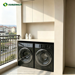Mueble de Almacenamiento para Lavadora, Organizador Impermeable para Lavandería, Baño, Balcón T-XY2, Construcción de Aluminio y E - Product Image 3