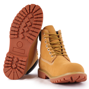 أحذية رجالية قابلة للتخصيص من المصنع بالجملة حذاء كاجوال عالي الجودة حذاء كلاسيكي متعدد الاستخدامات للأماكن الخارجية حذاء عصري أصفر على الطراز البريطاني - Product Image 6