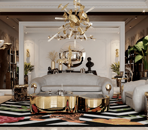 Italian Style Modern Light Luxury Elegant High End Design Premium <b>Materials</b> Living Room Furniture Soleil - Product Image 2
