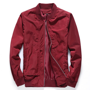 <strong>Men</strong> Bomber <strong>Jacket</strong> Thin <strong>Men</strong> <strong>Baseball</strong> <strong>Jackets</strong> Coat Solid Color Casual <strong>Jacket</strong> Overcoat <strong>for</strong> <strong>Men</strong> - Product Image 3