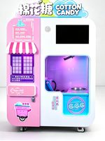 Machine à Barbe à Papa Commerciale Anti-Rouille, Lavable, avec Pièces Détachables pour un Entretien Quotidien Facile
